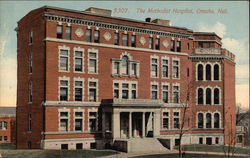 The Methodist Hospital Omaha, NE Postcard Postcard