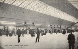 The Train Entrance, Union Station Postcard