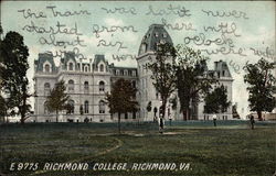 Richmond College Postcard