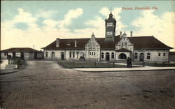 Depot Danville, VA Postcard Postcard