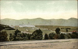 Presidential Range and Mount Washington Hotel Bretton Woods, NH Postcard Postcard