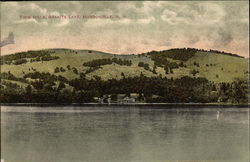 Twin Hills, Granite Lake Postcard