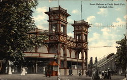 Scenic Railway at Euclid Beach Park Postcard