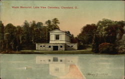 Wade Memorial, Lake View Cemetery Cleveland, OH Postcard Postcard