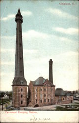 Fairmount Pumping Station Cleveland, OH Postcard Postcard