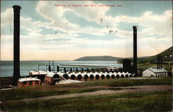 Refinery at Oilport, near San Luis Obispo, Cal Postcard