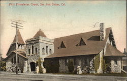 First Presbyterian Church San Luis Obispo, CA Postcard Postcard