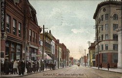 Main Street looking West Postcard