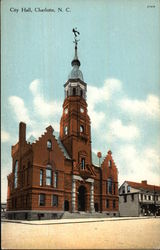 City Hall Charlotte, NC Postcard Postcard