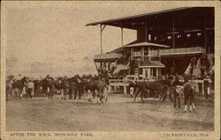 After the Race, Moncrief Park Jacksonville, FL Postcard Postcard