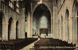 Trinity Cathedral - Interior Cleveland, OH Postcard Postcard