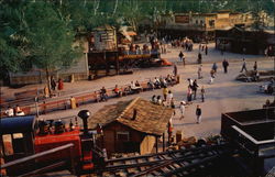 Calico Square at Knott's Berry Farm Postcard