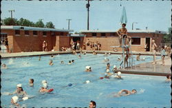 Municipal Pool Portland, OR Postcard Postcard