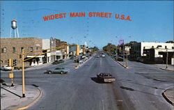 Widest Main Street U.S.A Onawa, IA Postcard Postcard