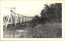 Bridge over Blue River Postcard