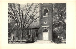 First Baptist Church Postcard