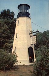 Replica of Henlopen Light House Rehoboth Beach, DE Postcard Postcard