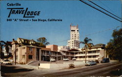 Cabrillo TraveLodge Postcard