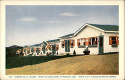 Auberge De La Colline - Motel et Lodge-Court Postcard