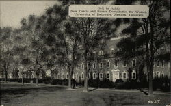 University of Delaware - New Castle and Sussex Dormitories for Women Postcard