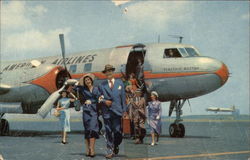 Convair Flagship - American Airlines Aircraft Postcard Postcard