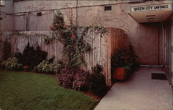 Queen City Savings and Loan Association - Garden Entrance Plainfield, NJ Postcard Postcard