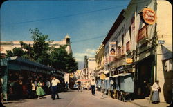 Guerrero Street Cuernavaca, Mexico Postcard Postcard