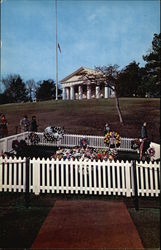 Grave of John F. Kennedy Postcard