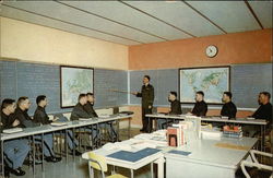 West Point Classroom New York Postcard Postcard