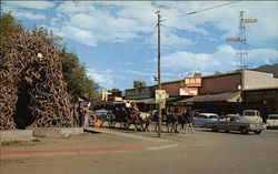 The Jackson Hole Stage Postcard