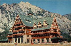 The Prince of Wales Hotel in Waterton Lakes National Park Alberta Canada Postcard Postcard