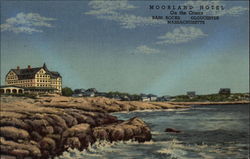 Moorland Hotel, Bass Rocks Gloucester, MA Postcard Postcard