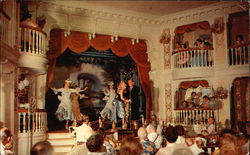 Golden Horseshoe - Can-Can Show, Disneyland Postcard Postcard