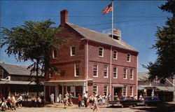 The Pacific Club - Lower Main Street Nantucket, MA Postcard Postcard