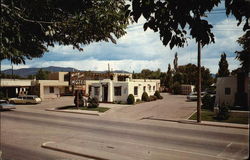 Western Scene Motel Postcard