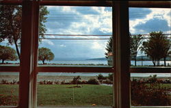 View From Kellogg's Pan-Tree Motor Inn Canandaigua, NY Postcard Postcard