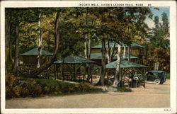 Jacob's Well Jacob's Ladder Trail, MA Postcard Postcard