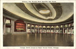 Thianon, The World's Most Beautiful Ball Room, Cottage Grove Avenue at Sixty-Second Street Chicago, IL Postcard Postcard