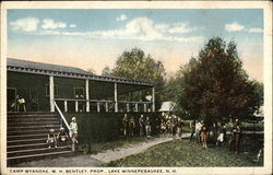 Camp Wyanoke, W. H. Bentley, Prop Lake Winnipesaukee, NH Postcard Postcard