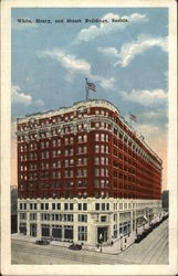 White, Henry and Stuart Buildings Seattle, WA Postcard Postcard