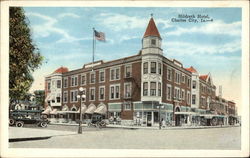 View of Hildreth Hotel Charles City, IA Postcard Postcard