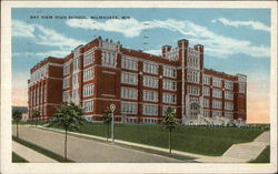 Bay View High School Postcard