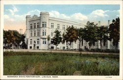 Nebraska State Penitentiary Postcard