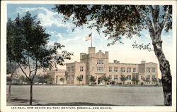 Lea Hall, New Mexico Military Institute Postcard