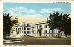 High School Boise, ID Postcard Postcard