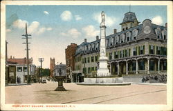 Monument Square Postcard