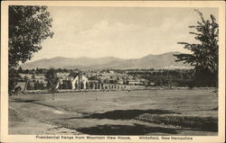 Presidential Range from Mountain View House Postcard