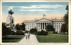 South Front of United States Treasury Washington, DC Washington DC Postcard Postcard