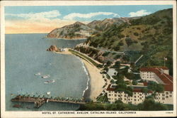 Hotel St. Catherine, Avalon Postcard