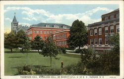 Thompson Hall, Murkland Hall, De Merritt Hall at University of New Hampshire Durham, NH Postcard Postcard